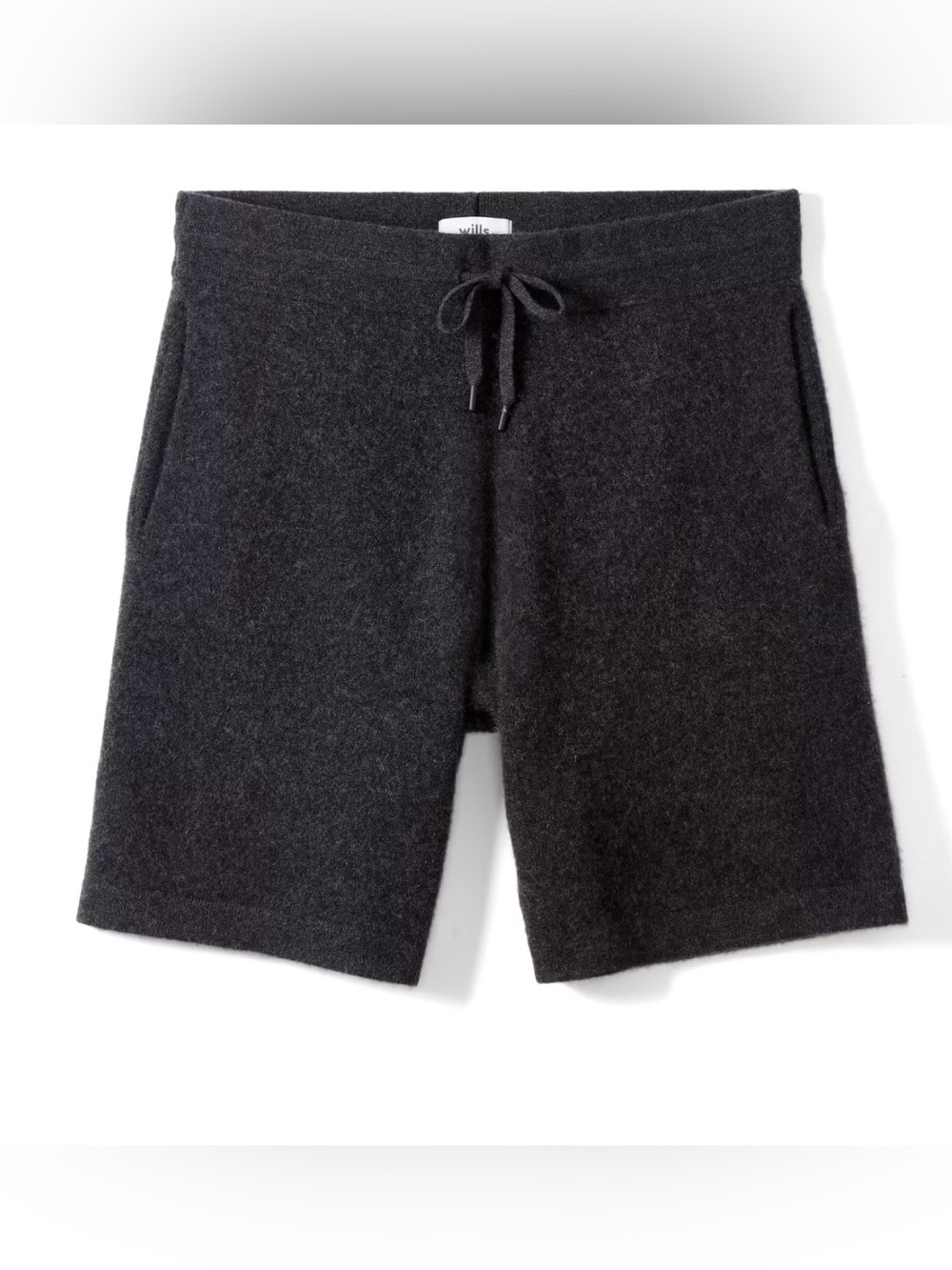 Wills Cashmere Lounge Shorts Huckberry Men’s Size Medium Smoke Grey Cozy Soft